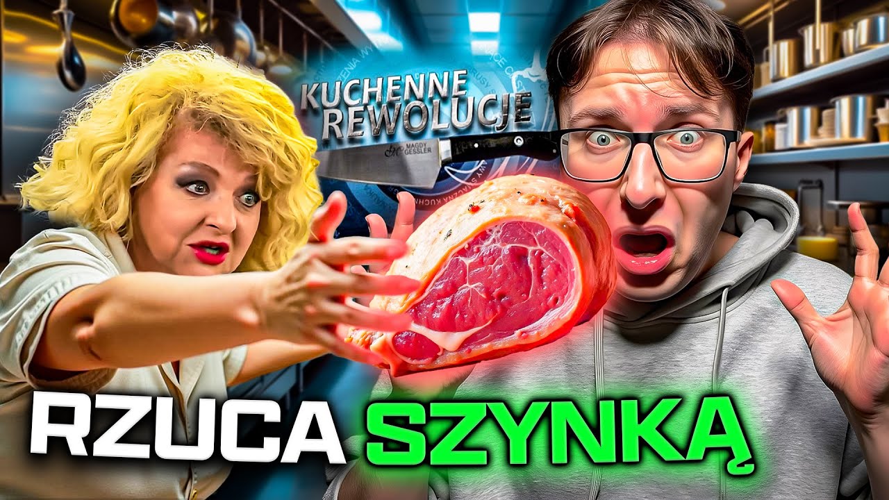 RZUCIŁA W NIĄ SZYNKĄ!!!*kuchenne rewolucje*