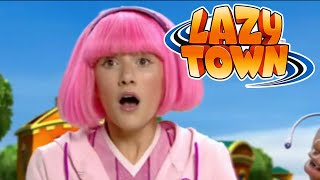 Compilação de momentos engraçados | LazyTown em Português | Desenhos animados para crianças
