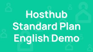 Hosthub Standard Plan - English Demo