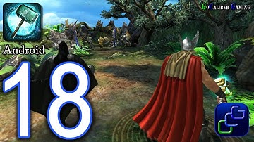 Thor The Dark World - The Official Game Android Walkthrough - Part 18 - VANAHEIM Stages 44 - 49