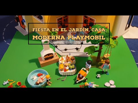 fiesta en el jardin playmobil