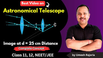 Astronomical Telescope | Special adjustment  | Optical Instruments | Ray Optics | 12 Physics #cbse