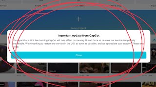 CapCut is getting banned ):