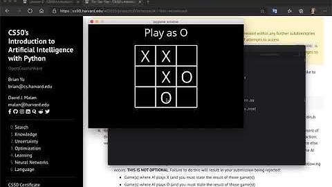 TIC TAC TOE | My project 0b for CS50