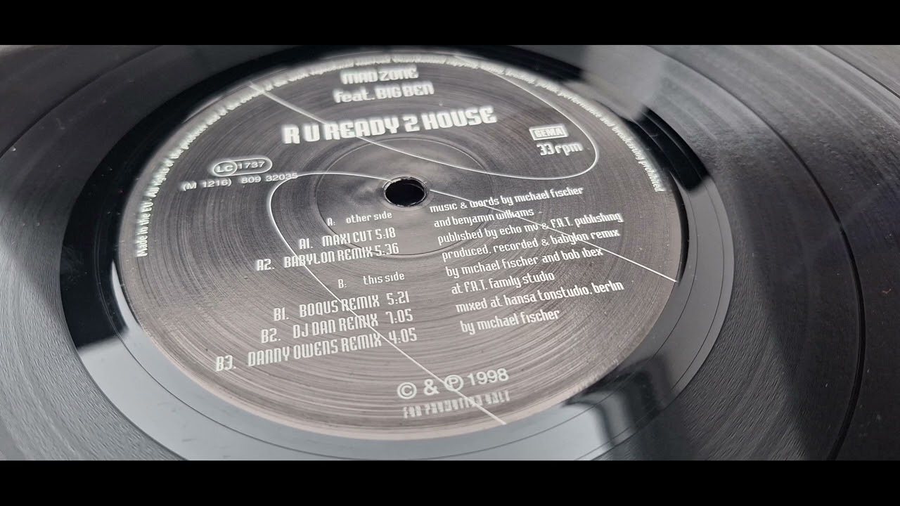Mad Zone - R U Ready 2 House (Babylon Remix) [Trance 1998]