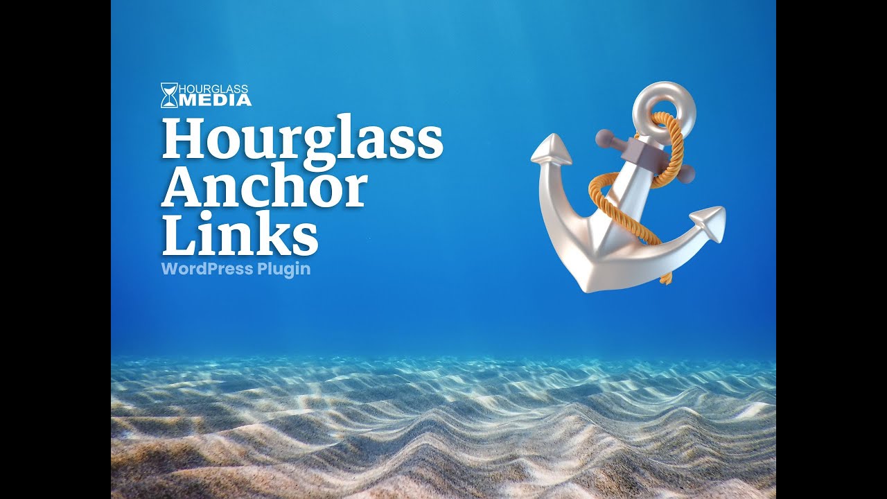 Documentation Video Wordpress Plugin Hourglass Anchor Links - YouTube