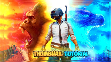 How To Create Gaming Thumbnail On Android | Pubg Mobile Inspired Thumbnail | How To Make Thumbnail 🔥