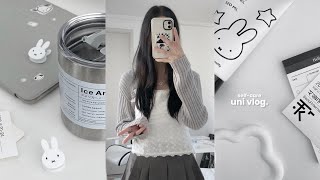 self-care vlog ★彡uni morning routine, whats in my bag, romanticizing life, manhwa, hobbies, studying