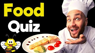 Food Quiz (CRAZY Food Trivia Game) - 20 Questions &amp; Answers - 20 Food Fun Facts