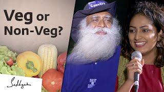 Is Eating Non-Vegetarian Food Ethically Wrong – Hariprriya Asks Sadhguru Indian Mystics @Sadhguru