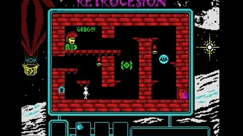 RETROCESION: A STRANGE CHRISTMAS STORY (2022) Walkthrough, ZX Spectrum