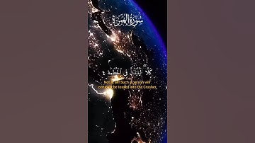 Surah Al-Humazah | سورة الهمزة | Beautiful Quran Tilawat | Saddam Husain Khan