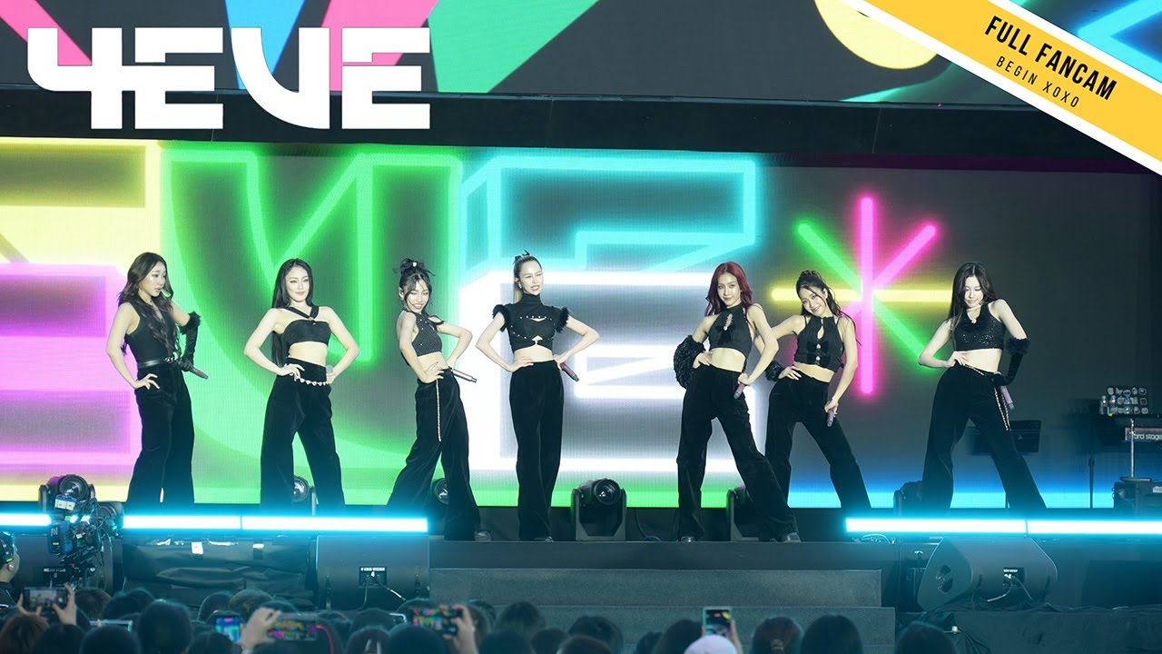 4EVE - Full Fancam in Amazing Thailand Countdown 2026 at ICONSIAM | POP POWER | 251227