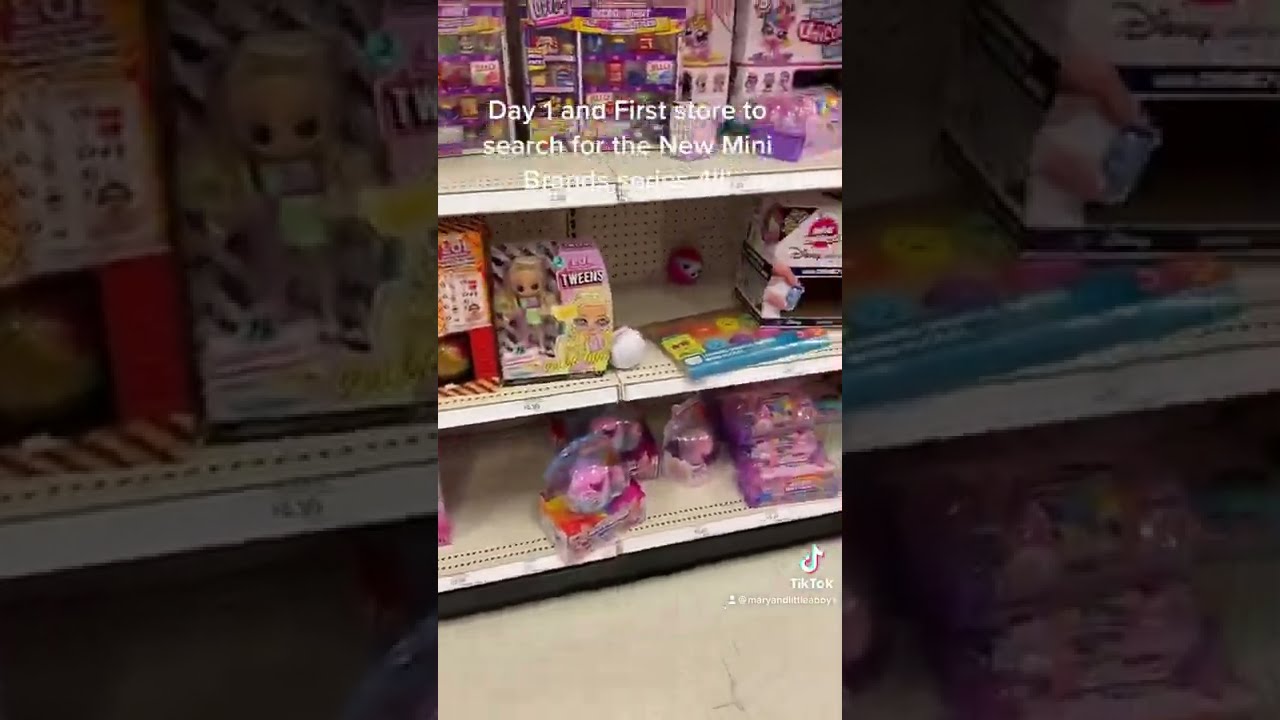 Lets Go Look For The New Mini Brands Series 4 Minibrandsseries4 Shorts