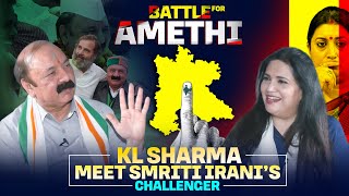 Meet Smriti Irani’s challenger, Congress candidate from Amethi, KL Sharma | Exclusive Interview