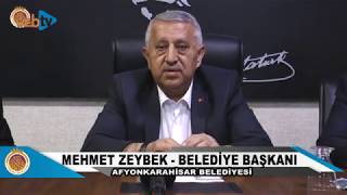 Belediye Başkanı Mehmet Zeybek'ten Korona Virüsü Toplantısı