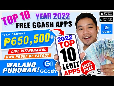 TOP 10 FREE LEGIT & HIGHEST EARNING APPS 2022 I Earned P650,500 | WITH OWN PROOF FREE GCASH & PAYPAL