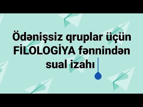 Video: Niyə yaxşı vərdişlər aşılamalıyıq?