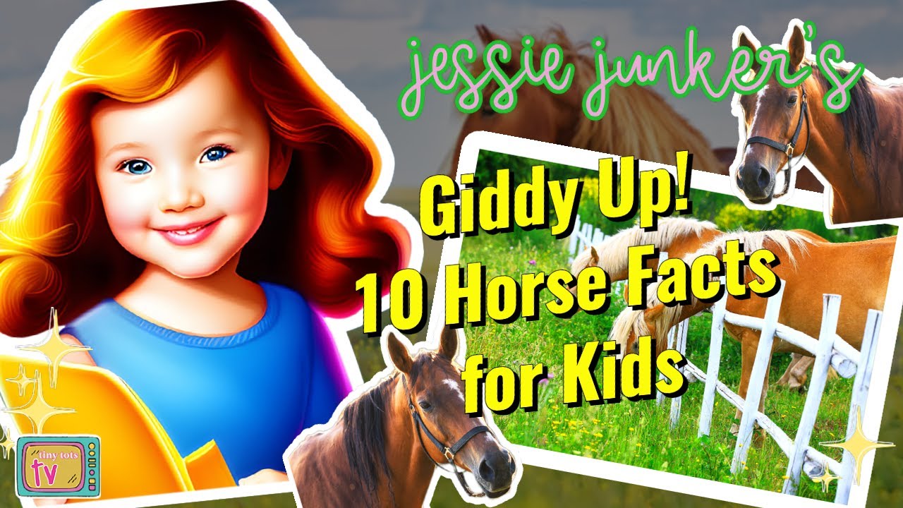 🐴🍎 Giddy Up with Jessie Junker's 10 Horse Facts for Kids! 🍎🐴 YouTube