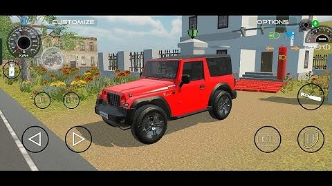 Mahindra thar game | Car racing game | Kids games | Thar gameplay | Racing car | Kids game | cartoon