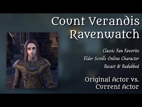 Elder Scrolls Online: Count Verandis Ravenwatch Redubbed (Comparison)