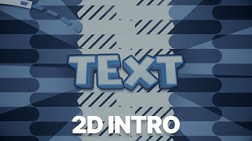 Blue 2D Intro -Template - xh6iley