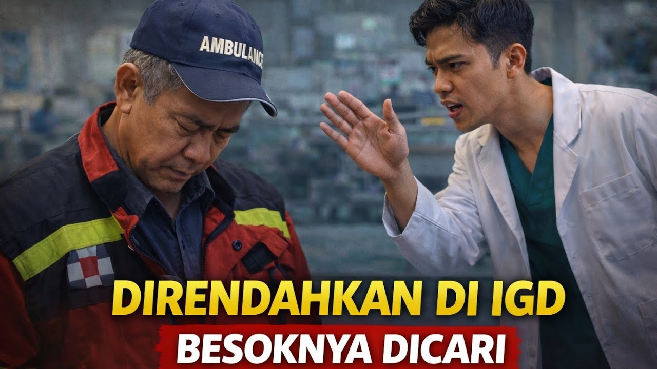 Sopir Ambulans Direndahkan Dokter Muda—1 Hari Kemudian RS Gempar, Ia Dicari Semua... 