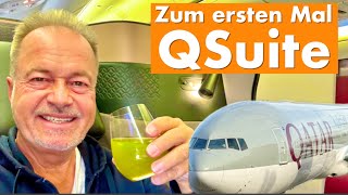 FLUG | Qatar Airways QSuite: Viel besser als die neue Business Class von Condor? | Boeing 777-ER