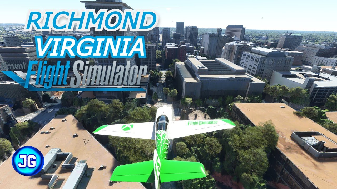 Richmond, Virginia Microsoft Flight Simulator Xbox Series X