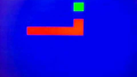 snake game on DE2 board