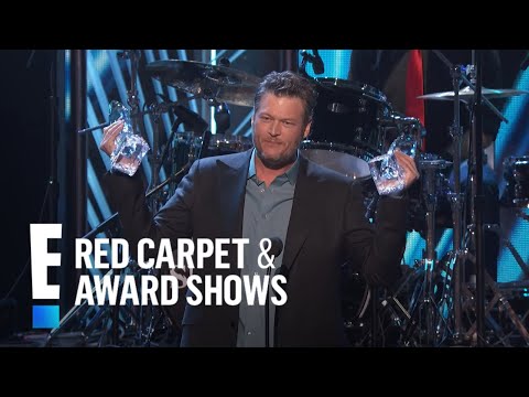 Blake Shelton accepts The People's Choice award for "Favorite Album" | E! People's Choice Awards