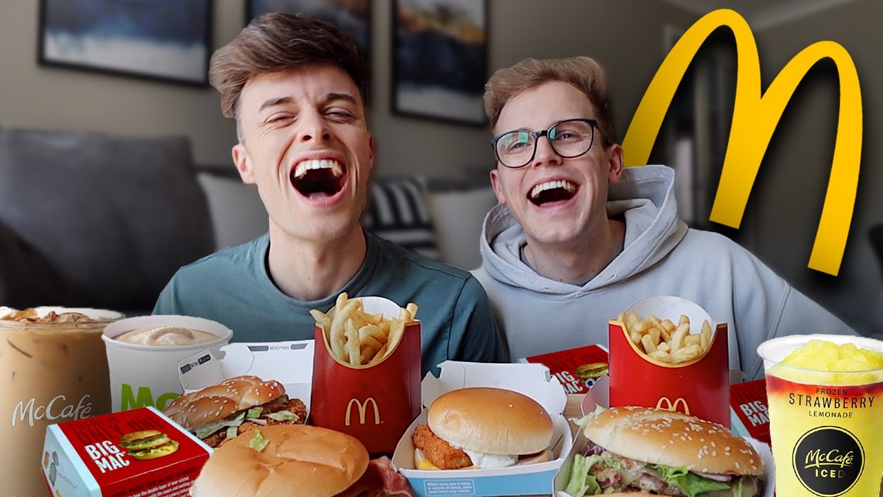 Trying everything i’ve NEVER TRIED from McDonald’s | @Joe Tasker