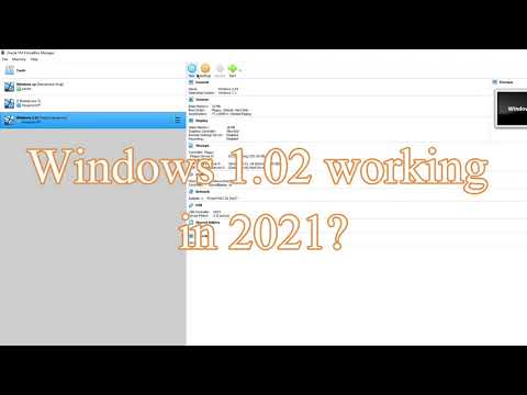 | Windows 1.02 working in 2021? | How to install ! |