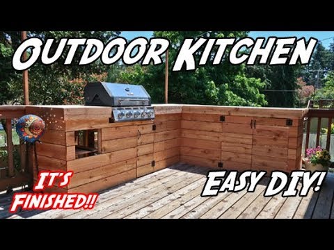 Series Finale! | DIY Outdoor Kitchen | How to Build an Outdoor Kitchen