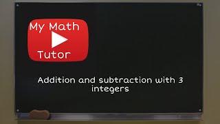 ALEKS | Addition and subtraction with 3 integers