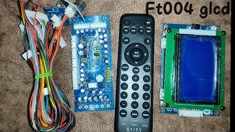 FUTECH Ft004 GLCD 5.1 remote kit details |H&S AUDIO|