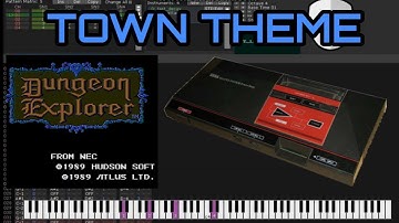 [Deflemask] Dungeon Explorer Town Theme Master System Remix