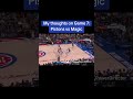 My Thoughts On Game 7: Pistons vs Magic