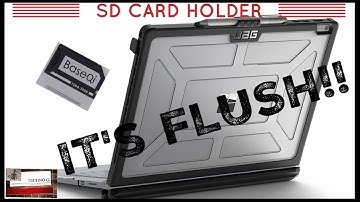 A Flush SD Card Storage Solution for the Microsoft Surface Book