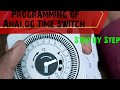 Programming of Analog Time Switch & Connections l IN HINDI l  Brief Knowledge