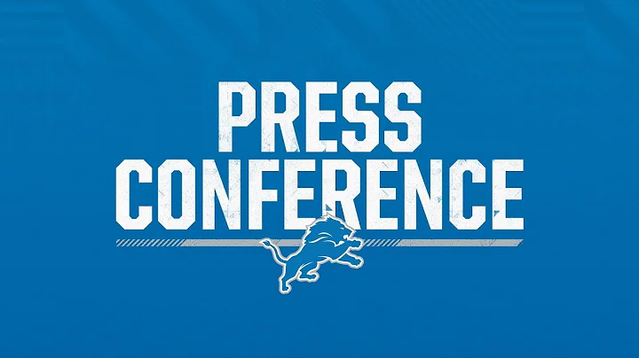 Detroit Lions Media Availability: Dec. 1, 2021 | J...