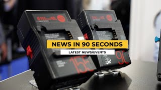 News in 90: Blackmagic DaVinci Resolve 19 Beta 4, Nanlite FS-300C RGBW LED, Bebob Hot-Swap Batteries