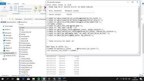 Importar Exportar BD MYSQL(Linea de Comandos)