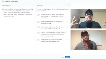 LSAT Logical Reasoning | PrepTest 65, Section 4, Question 8