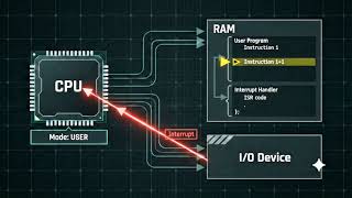 How a CPU Handles an Interrupt