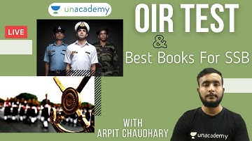 OIR Test And Best Books For SSB | SSB Interview Screening | SSB Preparation by Arpit Chaudhary