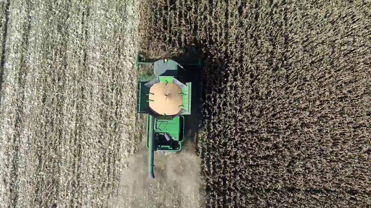 John Deere Indiana Popcorn Harvest YouTube