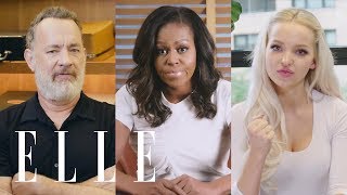 Michelle Obama, Dove Cameron, Misha Collins, and 10 Other Celebs on Their First Time Voting | ELLE