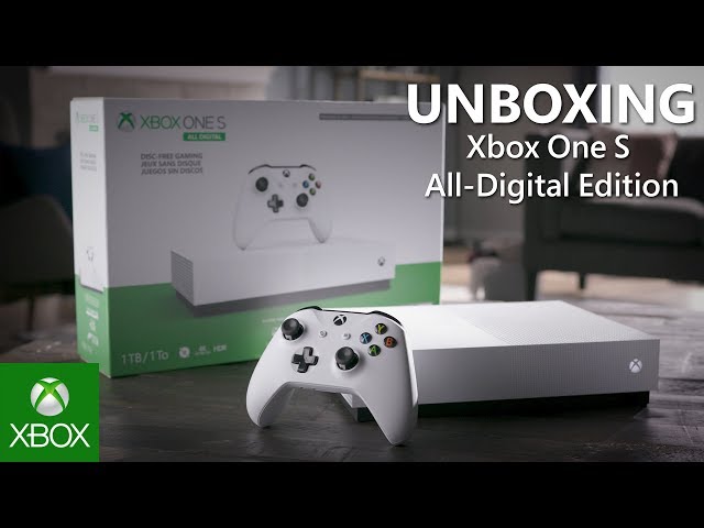 Console Microsoft Xbox One S 1TB All Digital Edition + Minecraft+