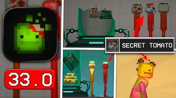 💀NEW SECRET FACTS IN THE MELON PLAYGROUND! FOUND A SECRET CHARACTER